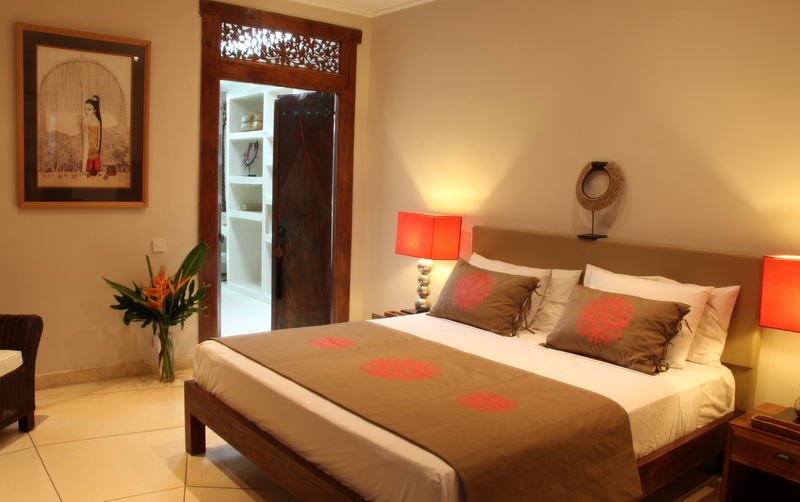 Villa Casa Bali bedroom orange room-1