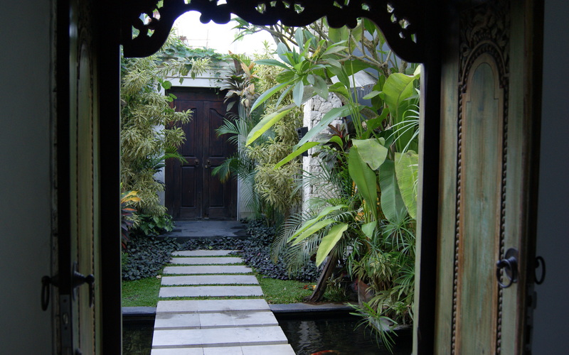 Villa Casa Bali front door-2