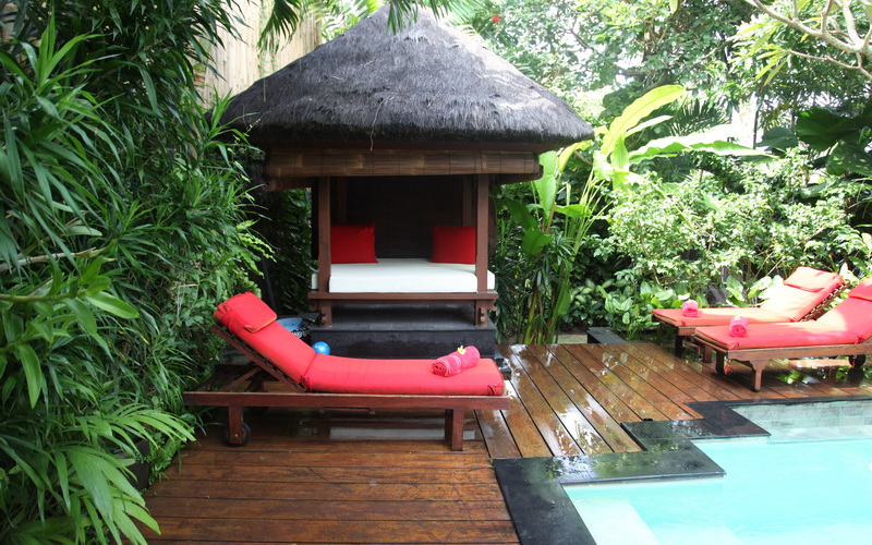 Villa Casa Bali private swimming pool-8 Bali bale